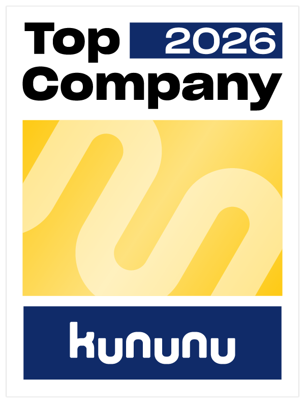Top Company 2025 - Auszeichnung von kununu.