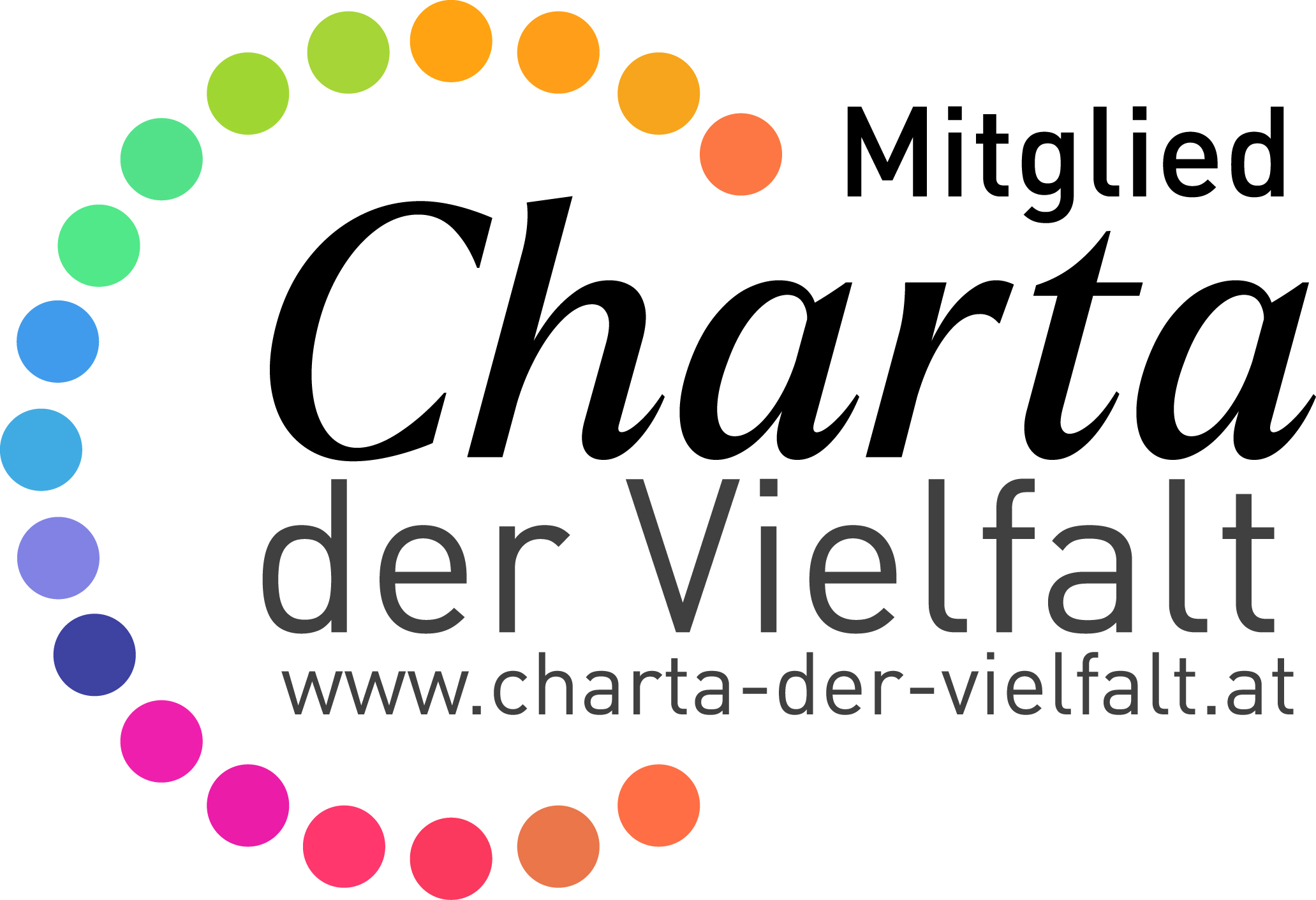 Mitglied Charta der Vielfalt.